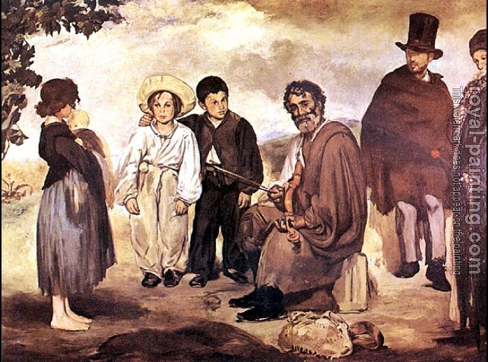 Edouard Manet : The old musician